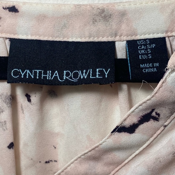 Cynthia Rowley Light Pink Blouse - Picture 3 of 3